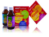 KINDER FIT  сироп за деца с 10 витамина с вкус на портокал и-Хранителни добавки