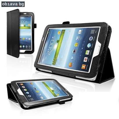 7 Инча Кожен Калъф За Таблет Samsung Galaxy Tab 3 - Флип | Калъфи | Варна