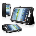 7 Инча Кожен Калъф За Таблет Samsung Galaxy Tab 3 - Флип-Калъфи