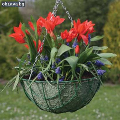 Метални висящи кошници за цветя | Дом и Градина | София-град