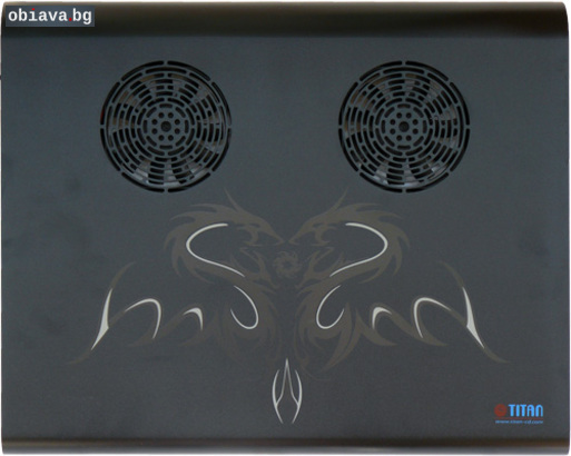 Охладител за лаптоп от масивен алуминий Titan G3t | Подложки | Плевен