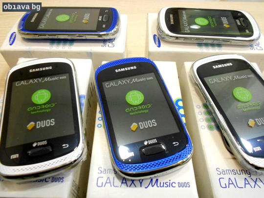 Samsung Galaxy Music Duos Нови С Гаранция | Мобилни Телефони | София-град