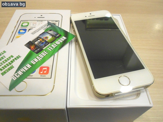 APPLE	IPHONE 5S GOLD 16GB | Мобилни Телефони | София-град