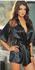 Комплект Сатенен халат с прашки L4050 | Дамски Нощници и Пижами  - Пазарджик - image 1