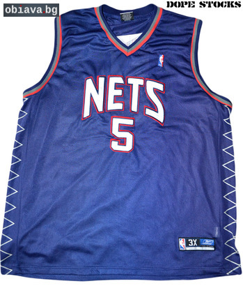 Потник Reebok NBA Jason Kidd New Jersey Nets Баскет #5 XXXL | Мъжки Спортни Екипи | София-град