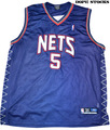 Потник Reebok NBA Jason Kidd New Jersey Nets Баскет #5 XXXL-Мъжки Спортни Екипи
