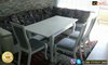 Бяла Трапезарна маса ВАНЕСА и бели столове по поръчка | Мебели и Обзавеждане  - Благоевград - image 0