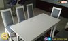 Бяла Трапезарна маса ВАНЕСА и бели столове по поръчка | Мебели и Обзавеждане  - Благоевград - image 2