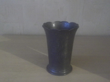 № 278  стара малка метална ваза  - маркировка / печат-Колекции