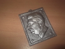 № 375 старо руско малко метално пано / барелеф - Сталин | Колекции  - Шумен - image 1