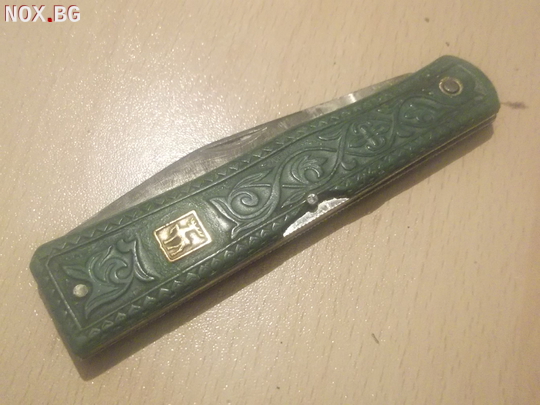 Старо руско джобно ножче с емблема - елен № 675 | Колекции | Шумен