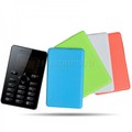 Мини телефон AIEK М5 BLUETOOTH с размерите на кредитна карта-Мобилни Телефони