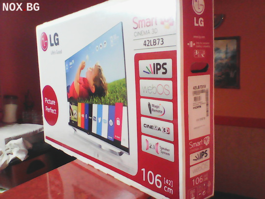 Продавам нов Телевизор 3D  LG 42LB731V | Телевизори | София-град