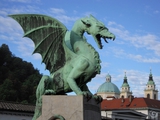 Любляна до града на драконите-В чужбина