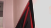 Абстрактна картина / декоративно пано Rødt og sort | Изкуство  - Габрово - image 1