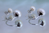 Обеци от естествени бели перли | Обеци  - София - image 1