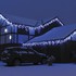 Коледни новогодишни светлини тип завеса 2.7м на 50-60см | Дом и Градина  - Монтана - image 2