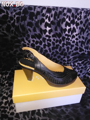 Дамски обувки №37, черна кожа | Официални Дамски Обувки | Варна