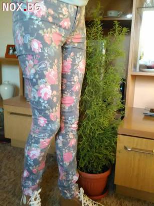 Дамски панталон на цветя | Дамски Панталони | Кюстендил