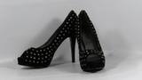Черни обувки с ток-Официални Дамски Обувки