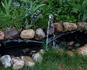 Декоративен градински фонтан с лед светлини водна помпа за а | Дом и Градина  - Добрич - image 6