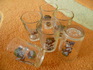 Стари стъклени водни чаши комплект ретро чашки за ракия купи | Колекции  - Добрич - image 4