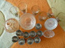 Стари стъклени водни чаши комплект ретро чашки за ракия купи | Колекции  - Добрич - image 8