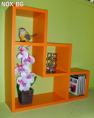 Етажерка за стена - Оранжева | Мебели и Обзавеждане | Пловдив