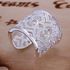 Дамски пръстен Сърца с камъчета сребърно покритие 925 масиве | Пръстени  - Добрич - image 0