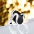 Дамски пръстен Черни вълни сребърно покритие 925 | Пръстени  - Добрич - image 6