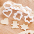 6 бр пластмасови резци форми за домашни сладки меденки бисквити | Дом и Градина  - Добрич - image 0