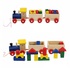 Дървен влак с вагони и строителни цветни блокчета | Детски Играчки  - Добрич - image 3