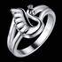 Дамски пръстен Лебед сребърно покритие 925 | Пръстени  - Добрич - image 3