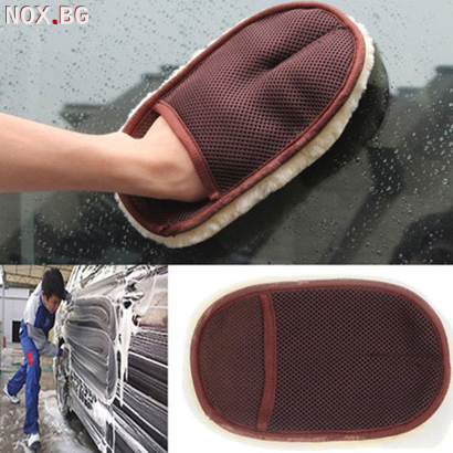 Ръкавица гъба за миене на автомобил четка за полиране | Части и Аксесоари | Добрич