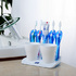 Органайзер поставка за четки за зъби и паста и две чаши | Дом и Градина  - Добрич - image 0