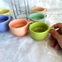 Комплект от 6 броя керамични чаши за кафе на метална стойка | Дом и Градина  - Добрич - image 4