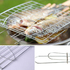 Скара за барбекю с дървена дръжка BBQ скара за риба | Дом и Градина  - Добрич - image 1