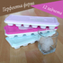 Форми за лед с капак формички за ледени кубчета с клапа за п | Дом и Градина  - Добрич - image 0