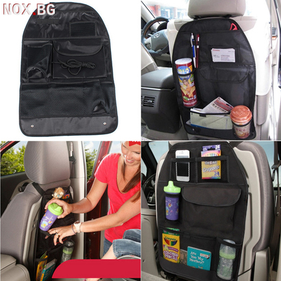 Органайзер за седалка на кола с джобчета за аксесоари протек | Части и Аксесоари | Добрич