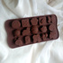 Силиконова форма за шоколадови бонбони сладки декорация разл | Дом и Градина  - Добрич - image 1