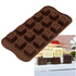 Силиконова форма за шоколадови бонбони сладки декорация разл | Дом и Градина  - Добрич - image 3