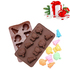 Силиконова форма за шоколадови бонбони сладки декорация разл | Дом и Градина  - Добрич - image 6