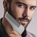 Гребен за оформяне на брада тример шаблон за лесно оформяне-Други Мъжки Аксесоари