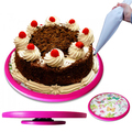 Въртяща поставка за торта работна стойка за торта декорация-Дом и Градина