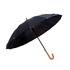 Класически автоматичен чадър за дъжд черен 16 ребра 98см | Други Аксесоари  - Добрич - image 3
