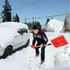 Лопата за сняг за кола с телескопична дръжка червена 69/86см | Части и Аксесоари  - Добрич - image 7