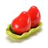 Комплект керамични солници ягоди на поставка листо Солнички | Дом и Градина  - Добрич - image 3