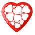 Форма за сладки 12 сърца резец за фондан тесто формички за б | Дом и Градина  - Добрич - image 4