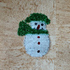 Коледна украса за стена снежен човек 32 x 19cm | Дом и Градина  - Добрич - image 5