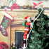 Висящ Дядо Коледа на стълба коледна декорация за балкон 3 ра | Дом и Градина  - Добрич - image 6